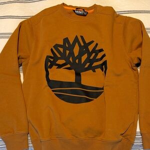 Timberland Men's Tan Crewneck Sweater